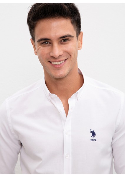 Slim Fit Beyaz Erkek Gömlek fiyatları