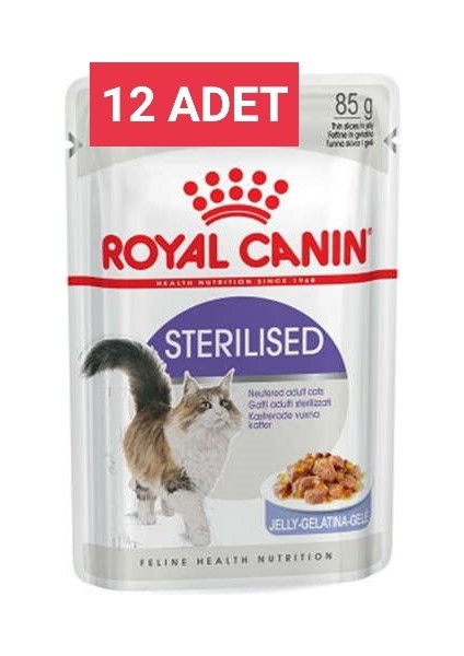 Royal Canın Sterilised Pouch Kısır Kedi Yaş Mama 12 x 85 gr