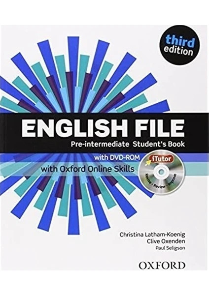 Oxford Yayınları English File Pre-Intermediate Students Book Workbook Third Edition