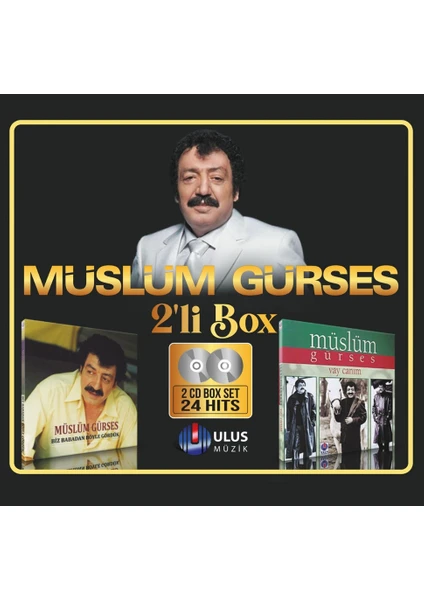 Ulus Müzik Müslüm Gürses - Biz Babadan Böyle Gördük / Vay Canım (2'li Box Cd)