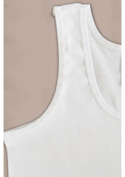 Pamuklu Kız Çocuk Askılı Atlet - 3 Adet modelleri