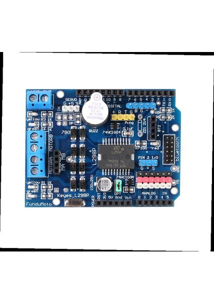 Arduino Smd L298 Çift Motor Sürücü Shield