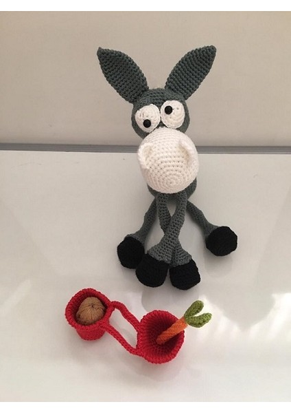 Oyuncak Park Dusty The Donkey Amigurumi Organik Oyuncak