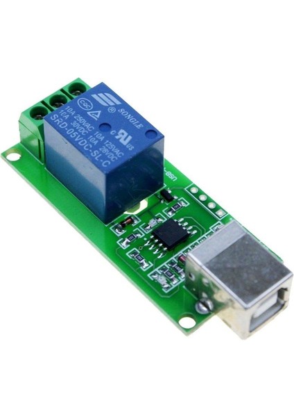Usb-B Röle Kartı Tek Kanal 5V