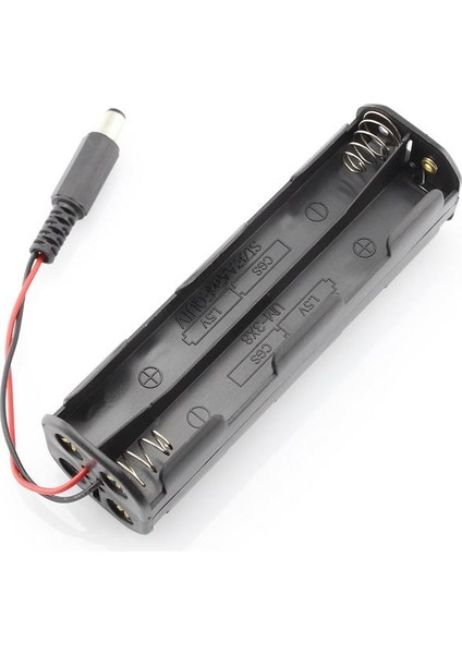 8'li Aa Pil Yuvası - Çift Taraflı ve Jacklı