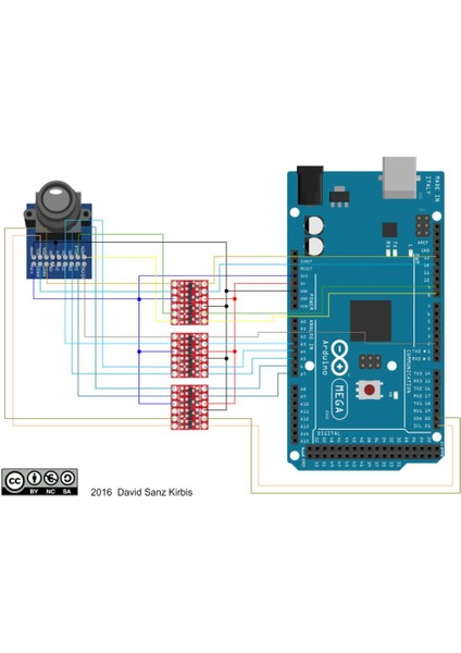 OV7670 Arduino Kamera Modülü
