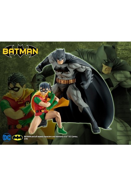 Batman & Robin Artfx+ Statue Set
