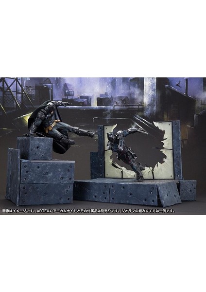 Batman & Arkham Knight 2 Pack Artfx+ Statue Set