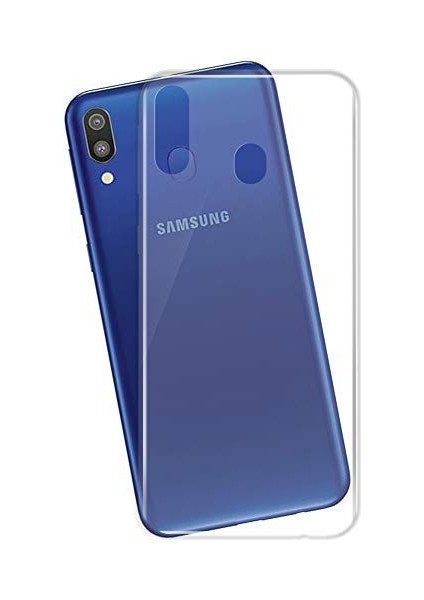 Samsung Galaxy M10 Zore Şeffaf Esnek Silikon Kılıf + Nano Cam fırsatları