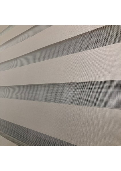 Volper Vp 705 Düz Lüx Saten Stor Zebra Perde Gri Vizon 200X200
