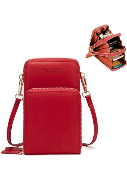 Kadınlar Için Crossbody Cep Telefonu Omuz Çantası(Yurt Dışından)