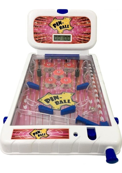 Işıklı Sesli Pilli Pinball Arcade Oyunu