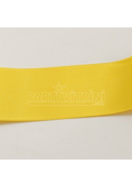 Parti Vitrini Gold (Altın) Saten Kurdela 6 Cm. x 10 Metre