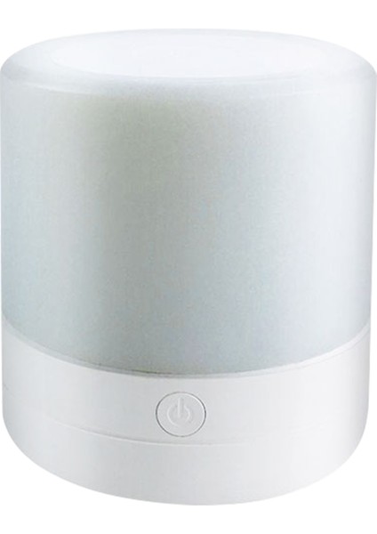 Dokunma Sensörlü Çok Renkli Gece Lambası - Beyaz (Yurt Dışından)