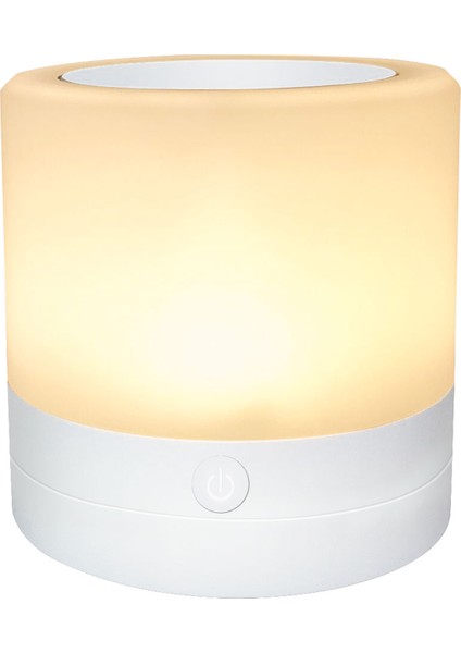 Dokunma Sensörlü Çok Renkli Gece Lambası - Beyaz (Yurt Dışından) fiyatları