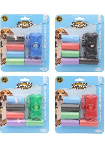 Köpek Dışkı Toplama Seti 6 Lı Poşet
