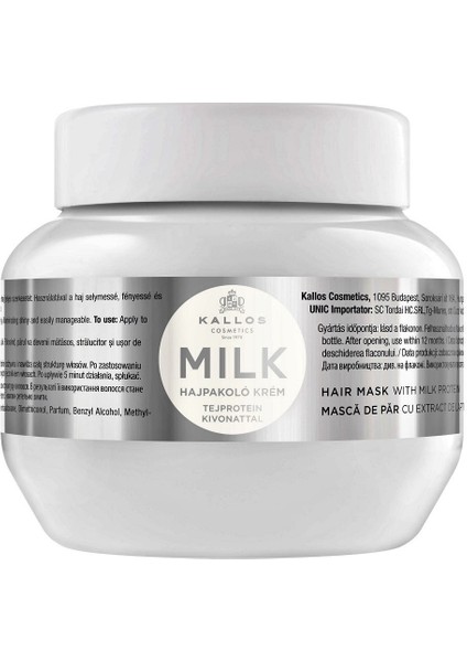 Mılk Hair Mask Süt Proteinli Saç Bakım Maskesi 275ML