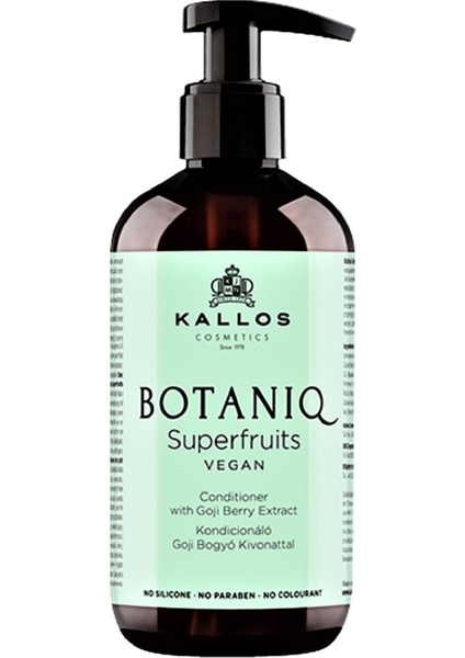 Botaniq Süperfruits Meyve Kompleksli Canlandırıcı Vegan Saç Kremi 300 ml