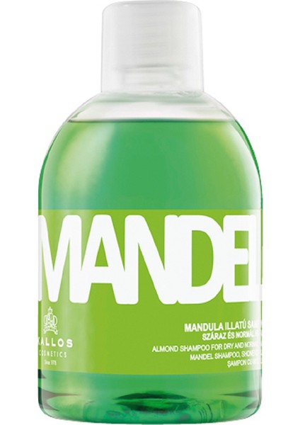 Mandel 1000 ml Kuru ve Normal Saçlar Için Badem Kokulu Şampuan
