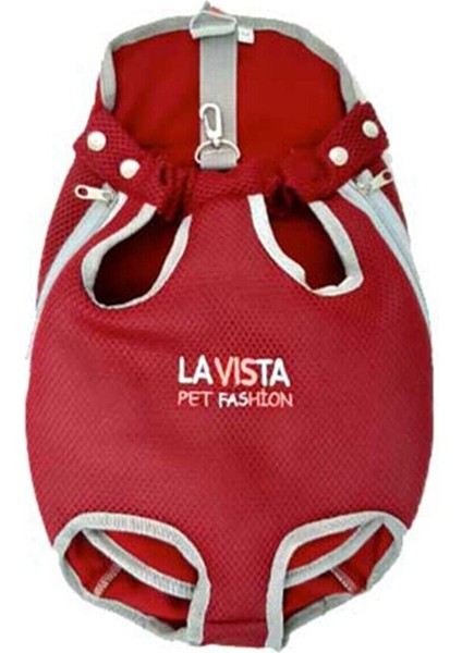 Ana Kucağı-Kanguru Kedi Köpek Taşıma KIRMIZI XS BEDEN