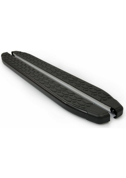 VW T5 Caravelle Blackline Yan Basamak Siyah Uzun Şase 2003-2009 Arası