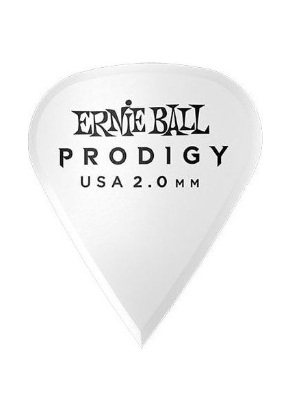 Ernie Ball P09341 / 2.0mm White Sharp Prodigy Pick