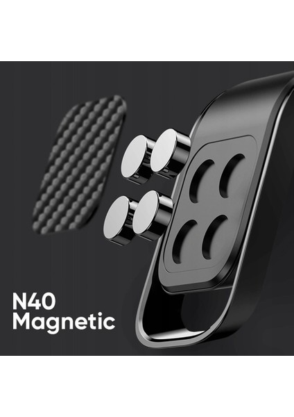 H774 Premium Araç Içi Telefon Tutucu Manyetik - Siyah fiyatları