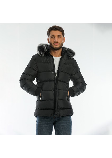 HARSHAL IN Erkek Mont &amp; Kaban Gri indirimleri