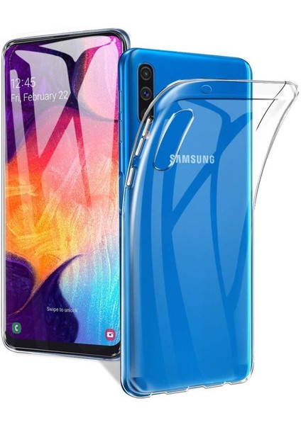 Samsung Galaxy A50 Zore Silikon Kılıf + 6d Tam Kaplayan Nano Cam fiyatları