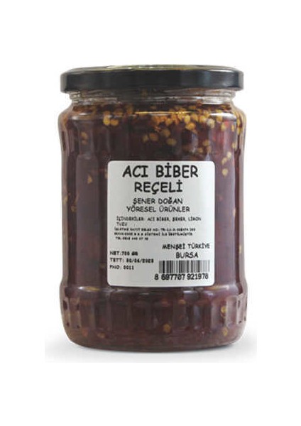 Acı Biber Reçeli 700 gr