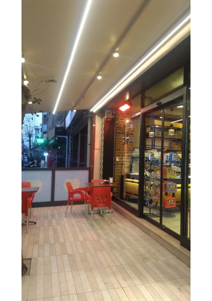 2500W Cafe ve Açık Alan Halojen Infrared Isıtıcı - Uzaktan Kumandalı modelleri