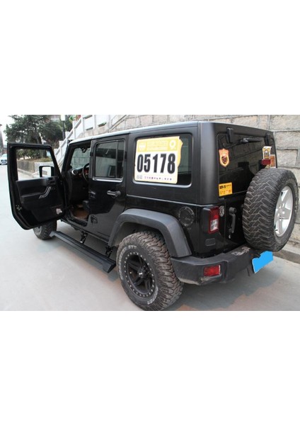 Jeep Wrangler Rubicon Jk Elektrikli Yan Basamak Seti 2007-2017