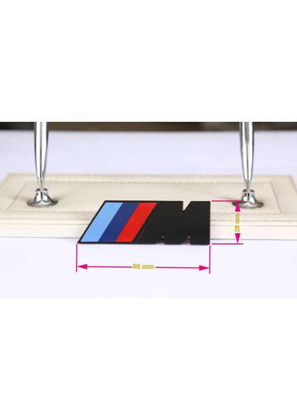 Bmw M Yazı Büyük Siyah