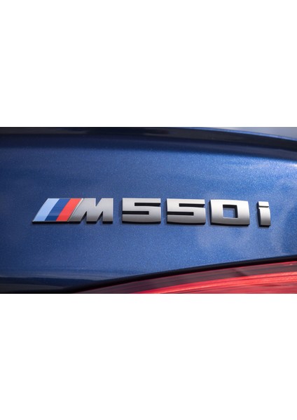 Bmw M550İ Badge Yazı Siyah