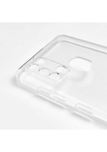 Samsung Galaxy A21S Uyumlu Kılıf Kamera Korumalı Yumuşak Şeffaf Ince Süper Silikon fiyatları