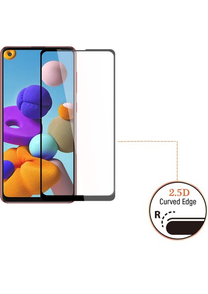 Samsung Galaxy A21S Cam Ekran Koruyucu Esnek Mat Seramik Siyah fiyatları