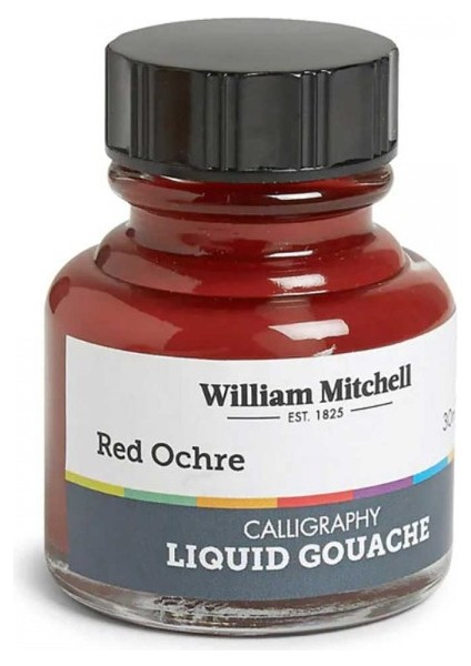 : Sıvı Guaj Boya : Red Ochre 009 : 30 ml