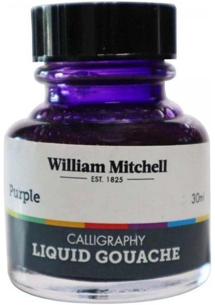 : Sıvı Guaj Boya : Purple 010 : 30 ml