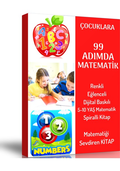 Çocuklara 99 Adımda Matematik Öğreten Kitap