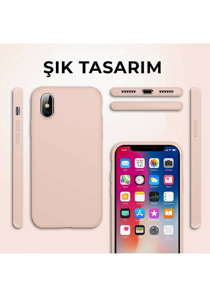 Samsung Galaxy A22 Kapak Içi Kadife Lansman Lux Silikon Kılıf - Lacivert