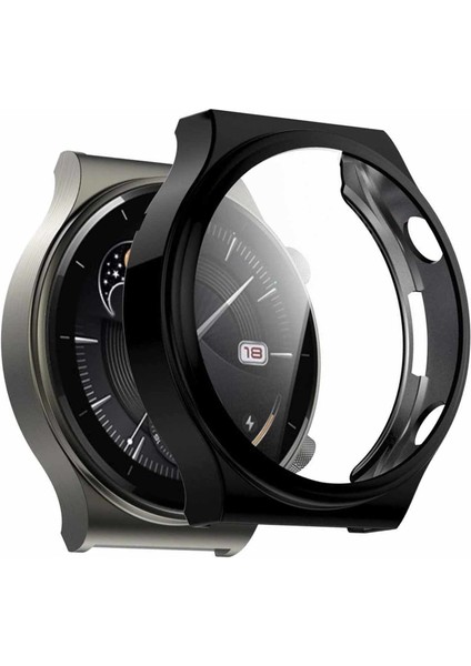 Huawei Watch Gt2 Pro Kılıf Matte Premium Slim Watchband Siyah