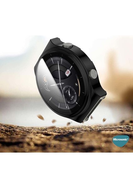 Huawei Watch Gt2 Pro Kılıf Matte Premium Slim Watchband Siyah modelleri