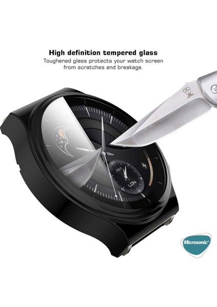 Huawei Watch Gt2 Pro Kılıf Matte Premium Slim Watchband Siyah fırsatları