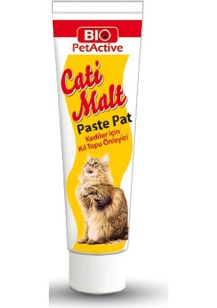 Pet Active Cati Malt Paste Pat Kedi Kıl Topu Önleyici 25 ml