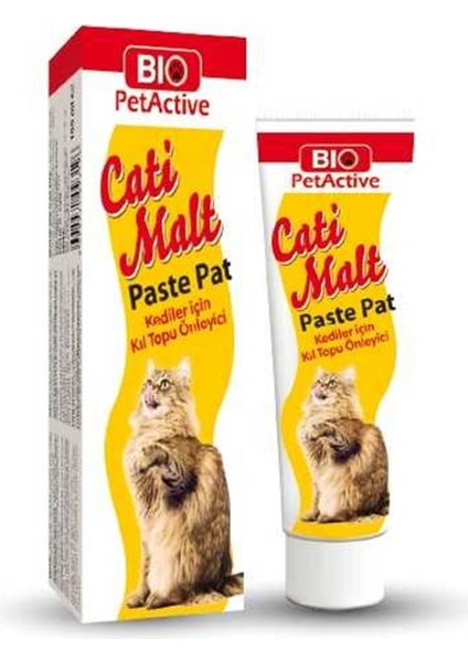 Pet Active Cati Malt Paste Pat Kedi Kıl Topu Önleyici 25 ml