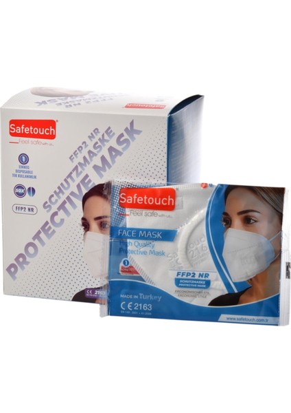 N95 Ffp2 Yüksek Filtrasyon Maske 50 Adet