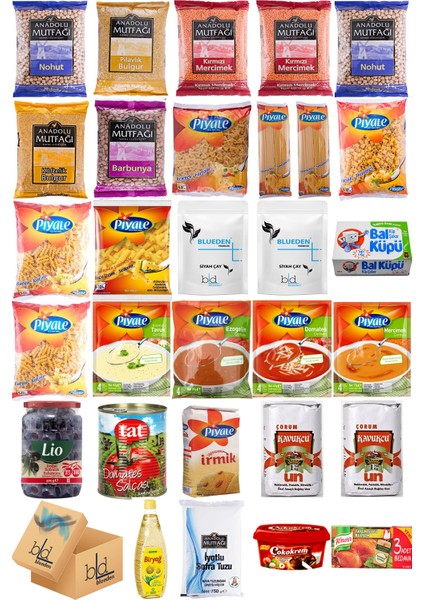 Kumanya Ramazan Paketi 30 Parça 111 Nolu Paket