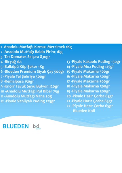 Ramazan Paketi Kumanya Ezrak Gıda Yardım Kolisi 22 Parça 23 nolu Paket fiyatları