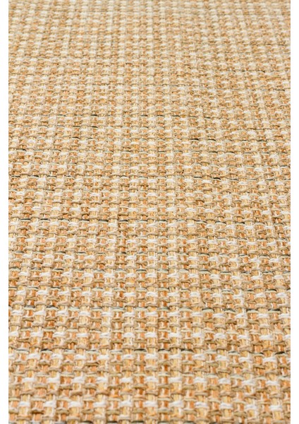 Brooklyn BRK 01 Beige Bej Kaymaz İnce Hasır Dokuma Kilim