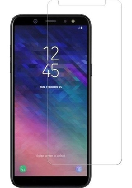 Samsung Galaxy A6 2018 Ekran Koruyucu Esnek Kırılmaz Hd Kalite Nano Cam Film